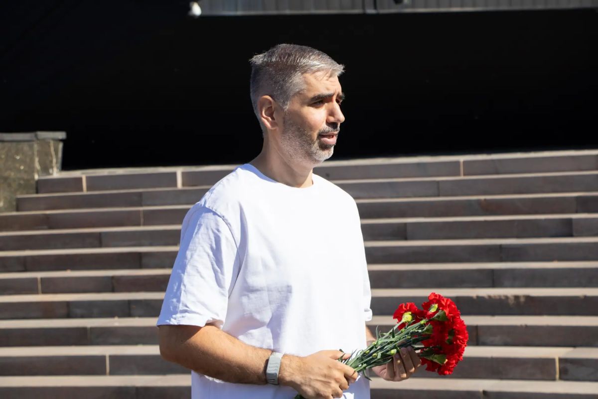 Алексей Дорофеев и Кирилл Рожков почтили память освободителей Донбасса