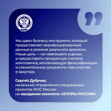 Разъяснили принцип работы сервиса оценки юрлиц и ИП на заседании комитета «ОПОРЫ РОССИИ»