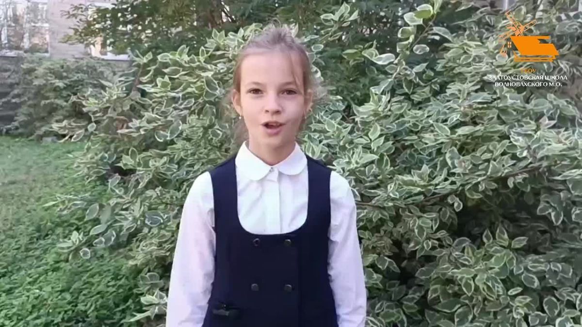 В преддверии Дня города Волновахи ученики ГБОУ "Златоустовская школа Волновахского м.о." поздравляют всех с этим замечательным праздником!