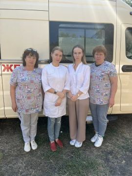 Наталья Великодная: Выездная диспансеризация в селе Кузнецово-Михайловка