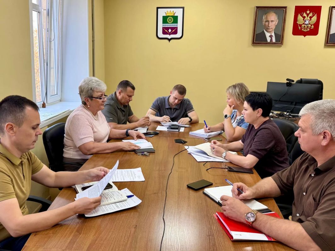Глава округа Алексей Черкашин провел оперативное совещание по актуальным вопросам округа