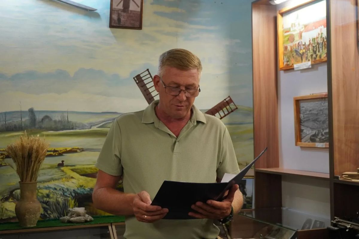 Сергей Юзвинкевич: Сегодня, в День посёлка Володарское, состоялось знаменательное событие — открытие обновлённого Зала истории Володарского краеведческого музея
