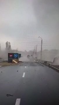 По мосту в Краматорске нанесен удар КАБами