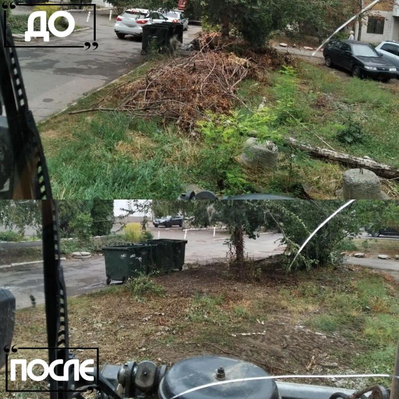 Иван Адамец: ГУП «Донснабкомплект» во взаимодействии с Управой на постоянной основе ведёт уборку в Куйбышевском районе