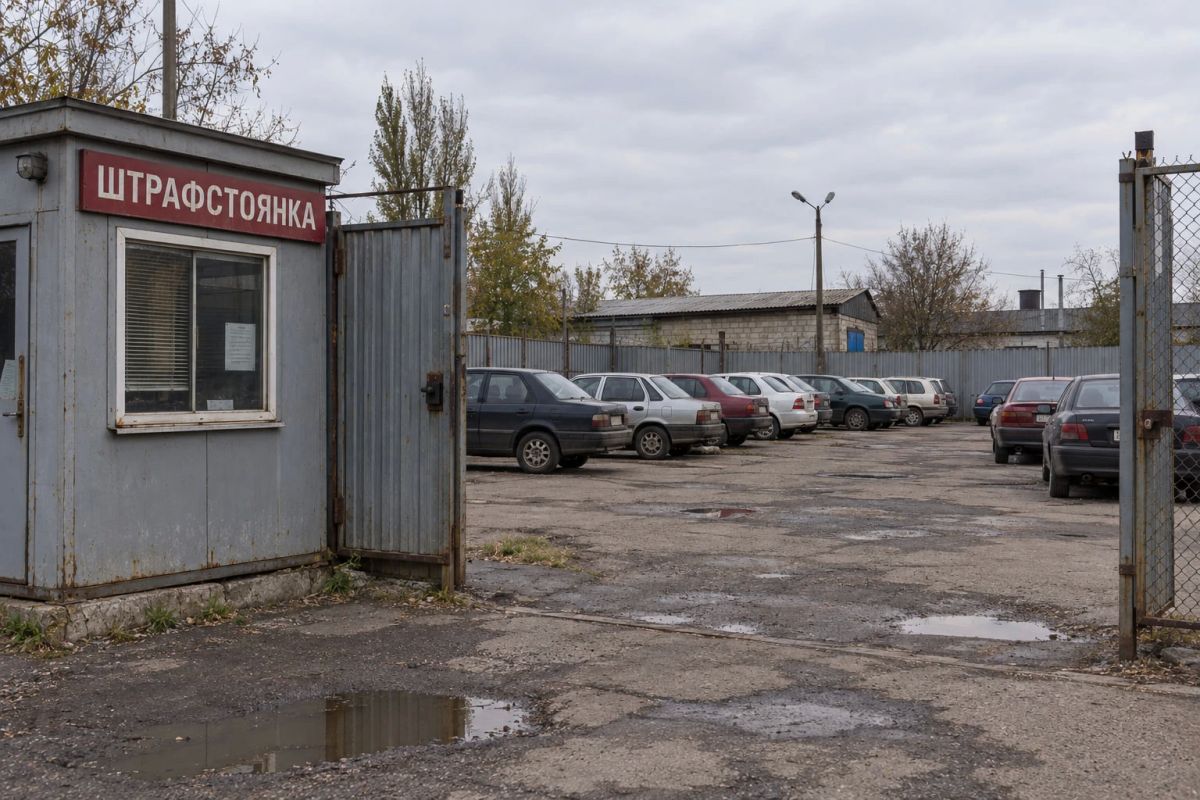 Теперь машины на штрафстоянку будут увозить и в Макеевку