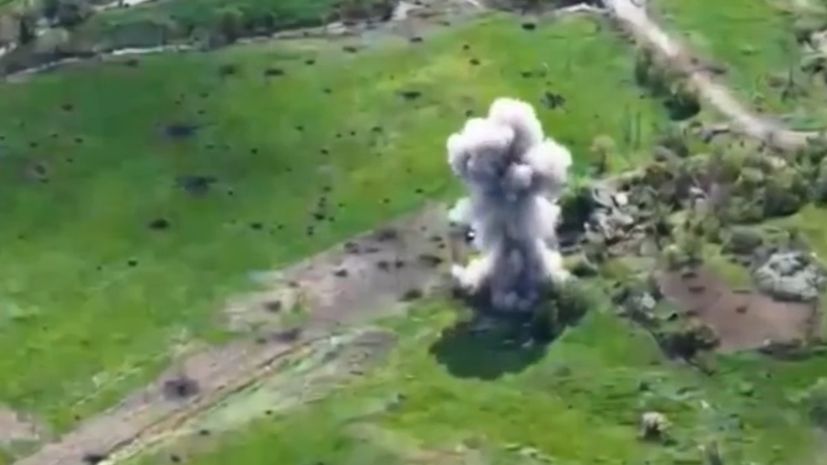 Расчёт «Гиацинт-Б» уничтожил склад боеприпасов ВСУ в Краматорском районе