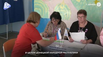 На выборах депутатов Государственной Думы России проголосовал руководитель фракции «Единой России» в НС ДНР Валерий Скороходов