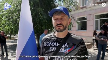 «Мы не вправе оставаться в стороне!»: в Донецке проголосовали ветераны боевых действий
