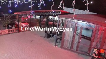 Удар БПЛА ВСУ по Волновахе вчера вечером