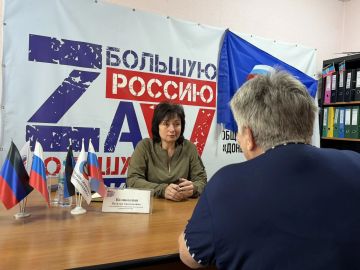 Наталья Великодная: Сегодня провела личный прием граждан в Общественной приемной «Единой России»