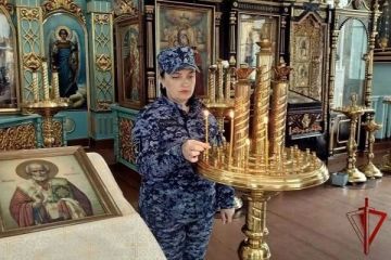 Росгвардейцы Карачаево-Черкесии приняли участие в праздничном богослужении в честь Рождества Пресвятой Богородицы