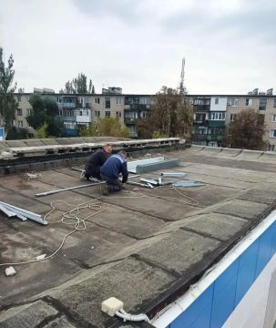 Хабаровский край провел локальный ремонт кровли в детском саду № 8 «Звездочка» Дебальцево