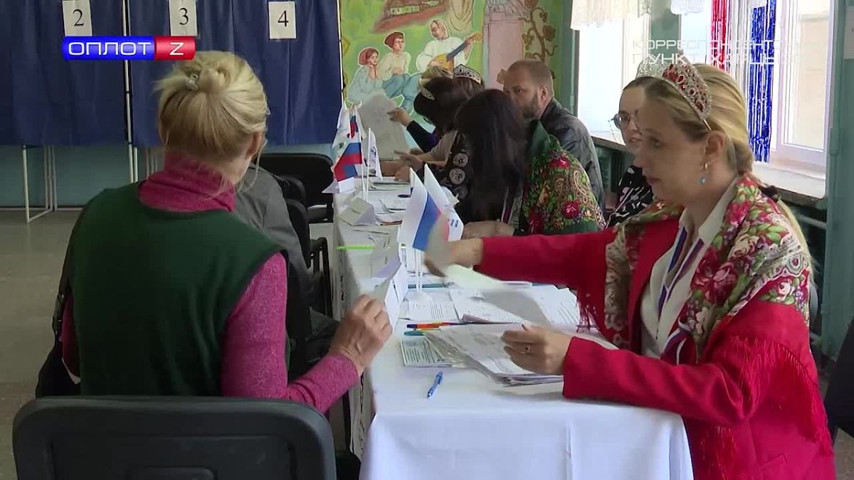 Заключительный день голосования в Харцызске