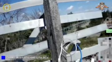 Кубанские артиллеристы уничтожают антенну ПУ БЛА ВСУ