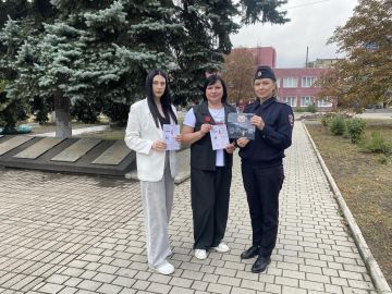 В Дебальцево прошла профилактическая акция в рамках Единого дня безопасности дорожного движения