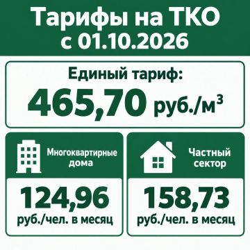 Роман Конев: Об изменении платы за обращение с ТКО с 1 октября 2026 года