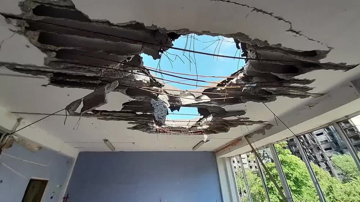 В мариупольском микрорайоне Курчатова восстанавливают детский сад