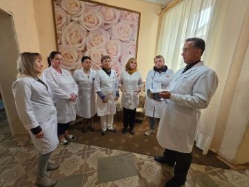 Депутат Старобешевского муниципального совета Сергей Салиев провел встречу с трудовым коллективом Старобешевского отделения судебно-медицинской экспертизы