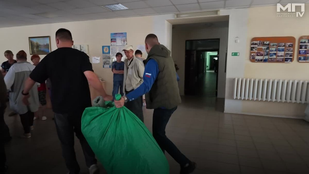 Поддержка продолжается. На днях мы вновь посетили пункт временного размещения в Горловке
