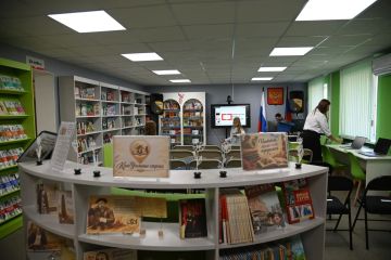 В Шахтерске открыли модельную библиотеку «Сказания о земле Донбасса»