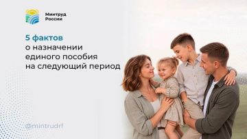 5 фактов о назначении единого пособия на следующий период