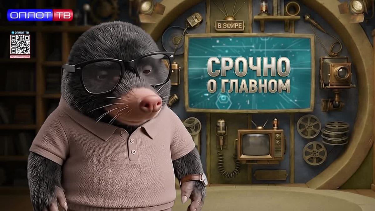 «Кротик Оплотик" подготовил для Вас новый выпуск срочных новостей!