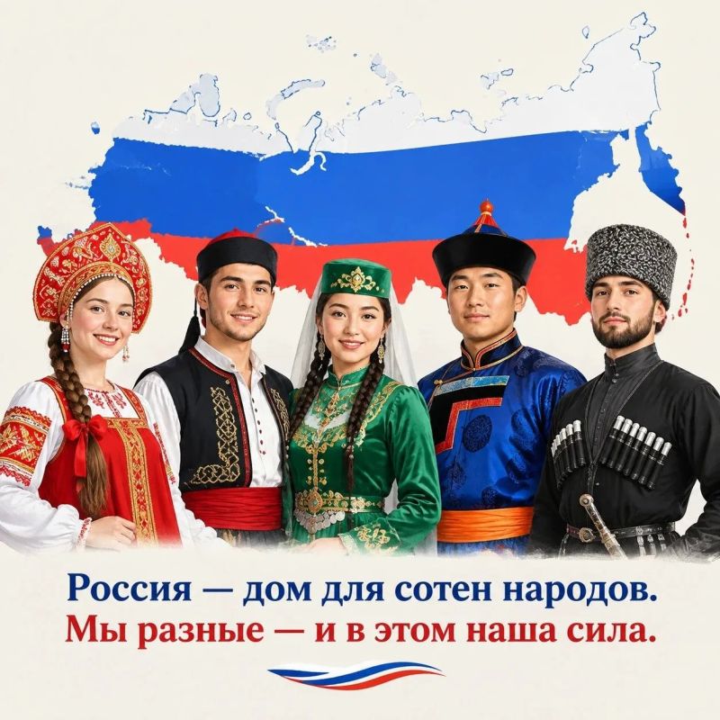 Россия — дом для сотен народов