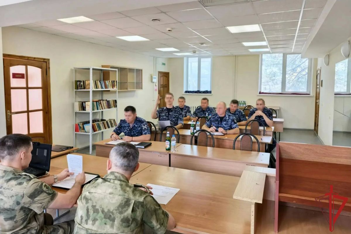 Росгвардейцы из ДНР приняли участие в окружном сборе