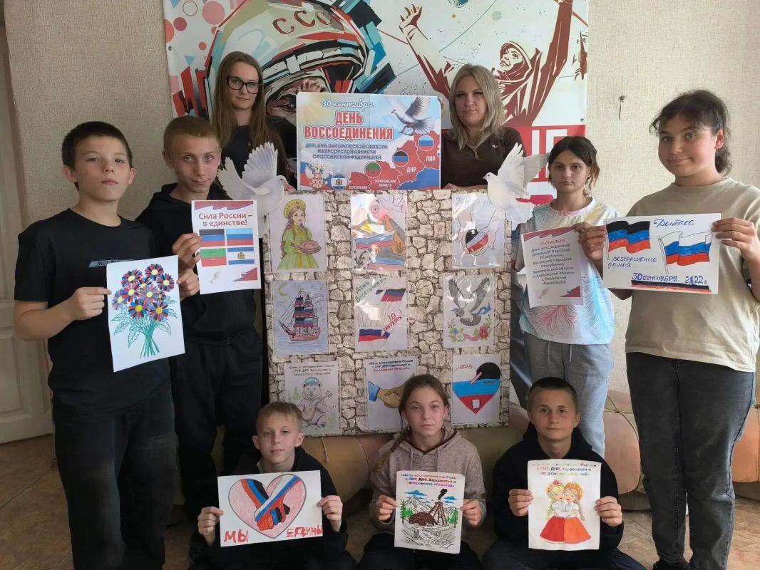 Выставка «Наш дом — Россия»: единство в детских рисунках
