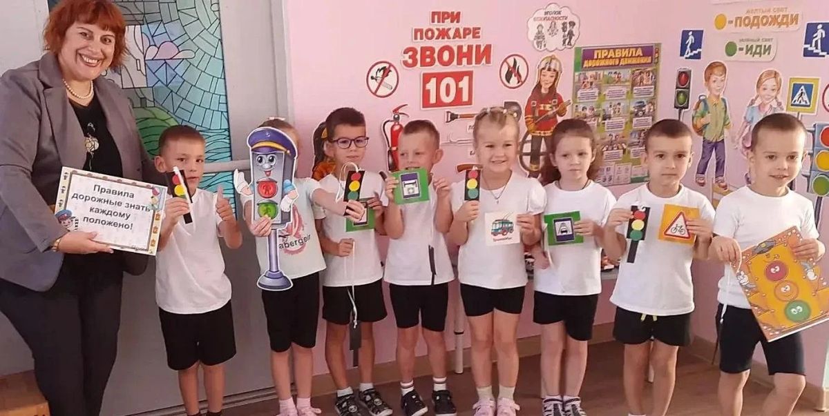 Мариупольских малышей обучили правилам дорожного движения
