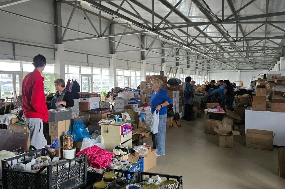 В Каховский округ привезли генераторы из Краснодарского края