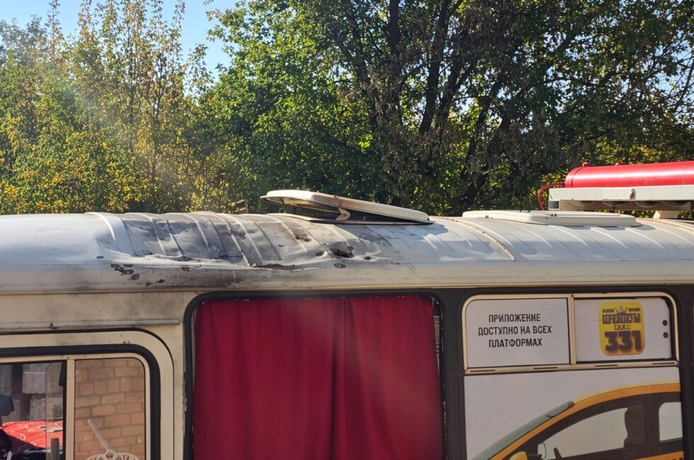Попавший под удар БПЛА в Горловке автобус перевозил рабочих