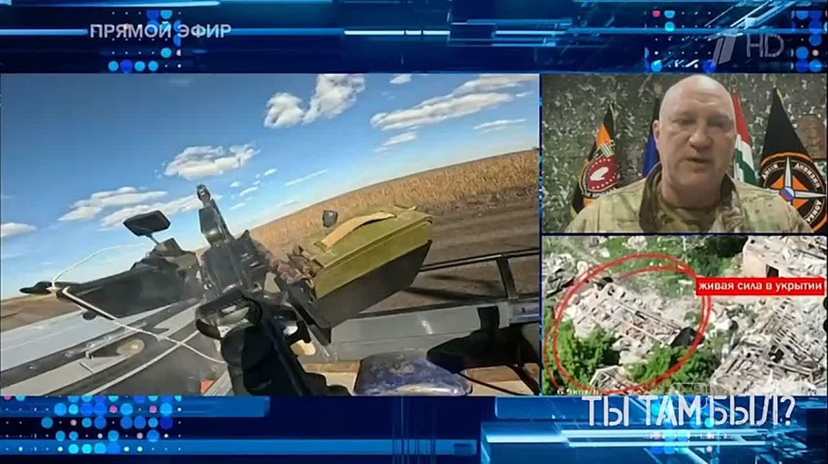 Павел Кукушкин: В прямом эфире Первого канала в программе «Большая игра» рассказал об обстановке на Дружковско-Краматорском направлении и передал от бойцов Дикой Дивизии Донбасса поздравление Верховному Главнокомандующему...