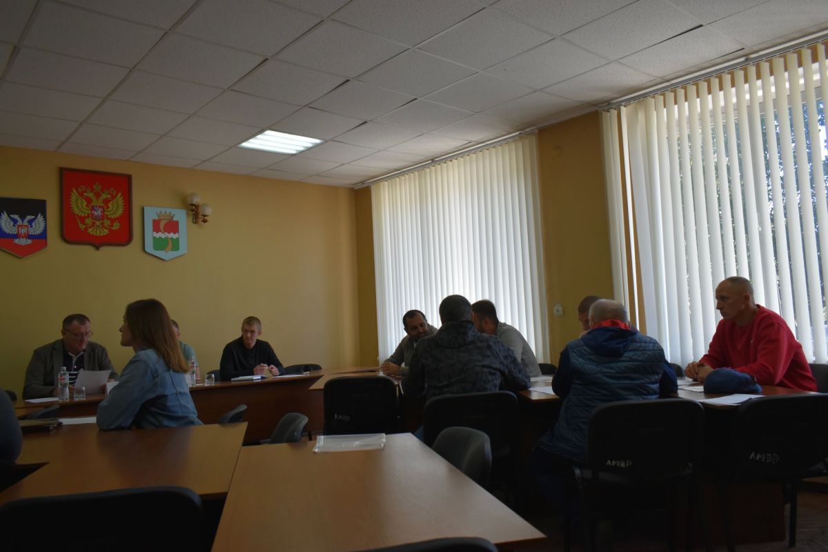 В администрации Амвросиевского муниципального округа состоялось общее собрание учредителей Местной общественной организации «Федерация бокса Амвросиевского муниципального округа»