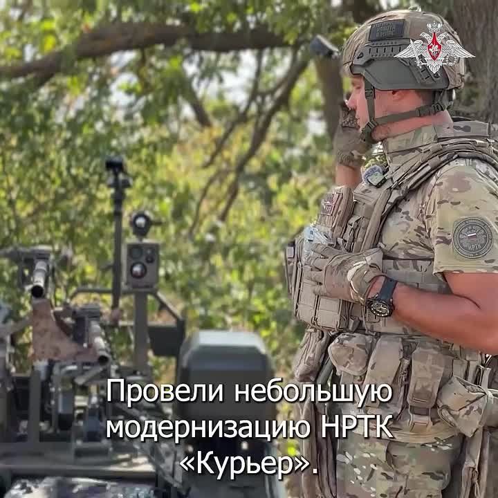 Роботы берут удар на себя. Мобильные огневые группы группировки «Восток» во взаимодействии с НРТК прикрывают позиции и маршруты движения наших подразделений в ДНР