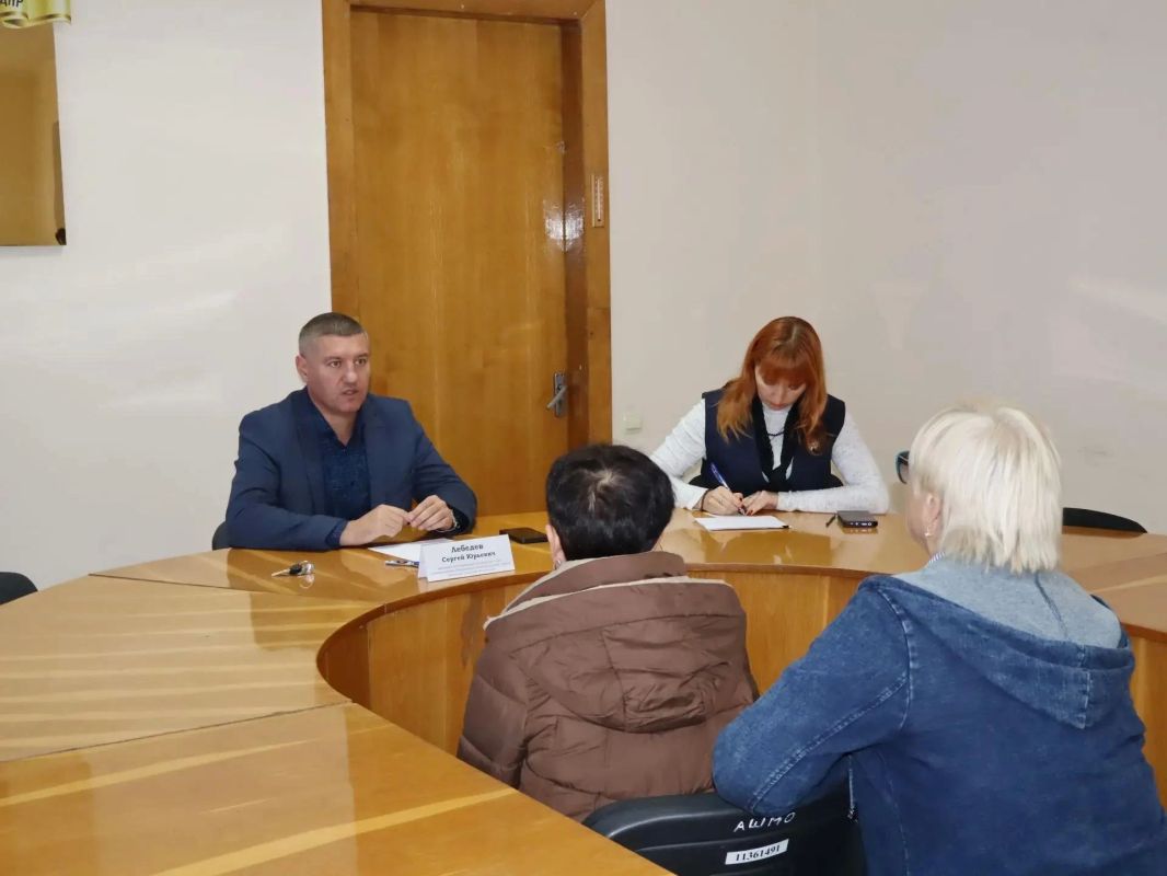 В администрации Шахтерского округа провели прием граждан