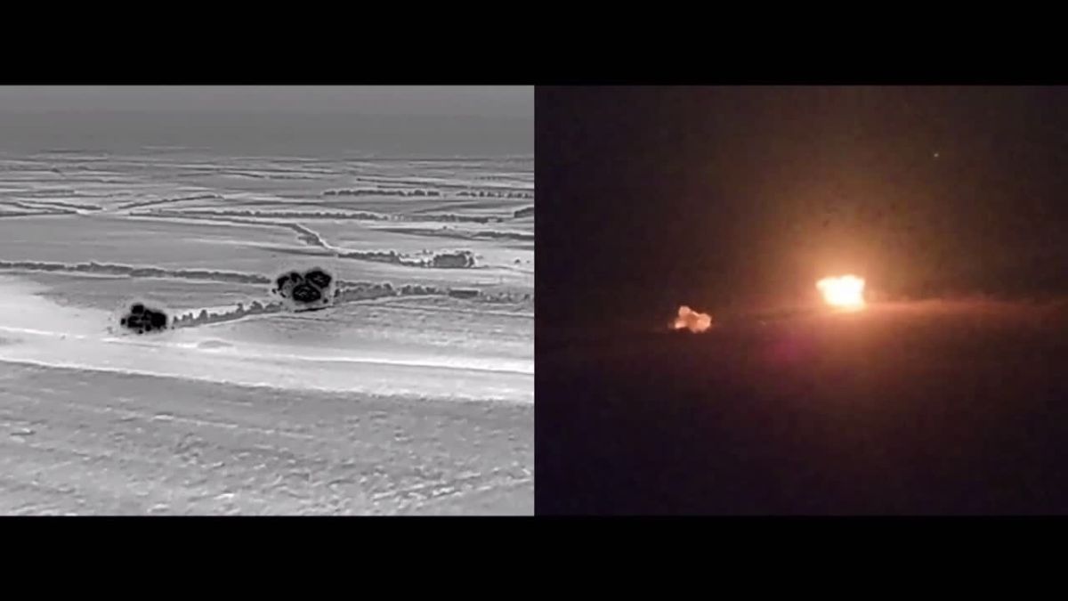 Александр Коц: Кадры боев за Лидино. Бойцы 35-й мотострелковой бригады группировки войск «Центр» применили тактику ведения непрерывного огневого воздействия с земли и с воздуха