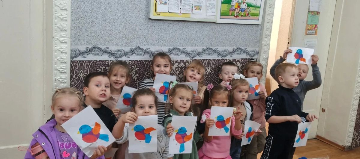 В Городском дворце культуры им. В. Г. Кирсановой прошло занятие «Пернатые друзья»