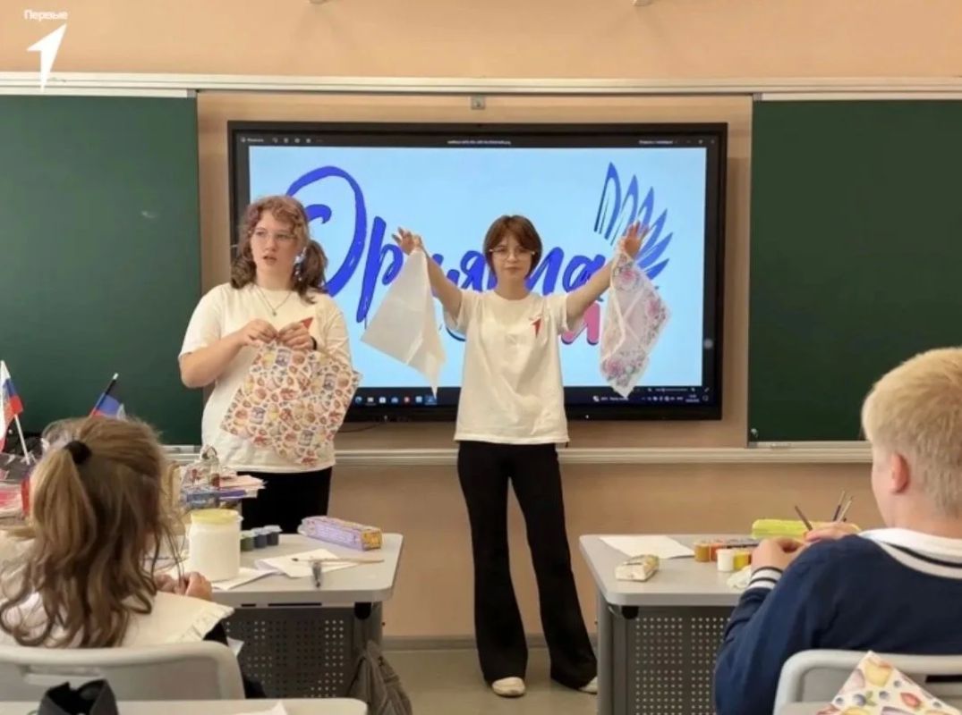 «Лучики добра»: в Марьяновской школе прошла акция поддержки для участников СВО
