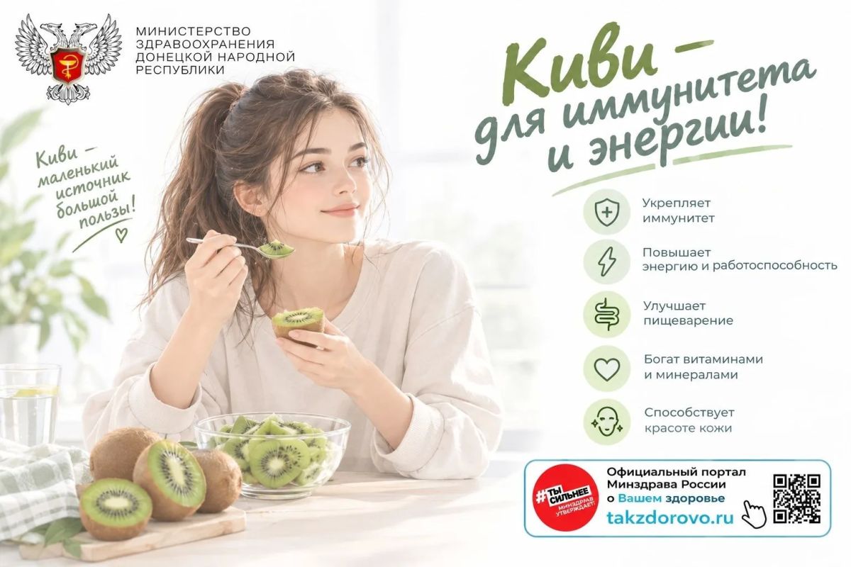 Киви — для иммунитета и энергии!