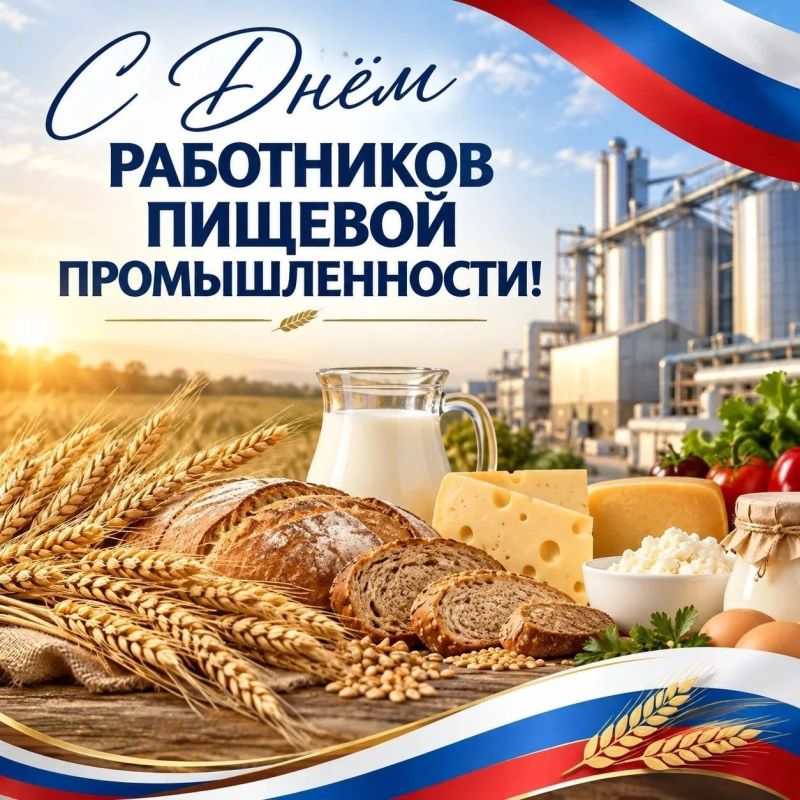 Роман Конев: Уважаемые работники пищевой промышленности!