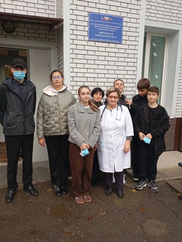 В рамках Республиканской акции «Учиться в Донбассе» и всероссийского проекта ранней профориентации «Билет в будущее» обучающиеся «Тельмановской гимназии Тельмановского М.О.» п.Мирное посетили Мирненскую врачебную...