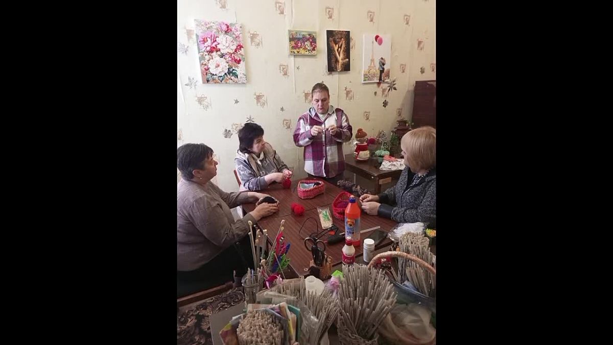 В Никитовском внутригородском районе Горловки прошло мероприятие, посвящённое Дню Государственного флага Донецкой Народной Республики