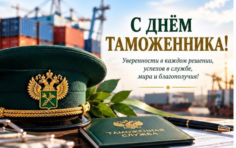 Роман Конев: Уважаемые работники и ветераны таможни! Примите поздравления с вашим профессиональным праздником – Днём таможенника!