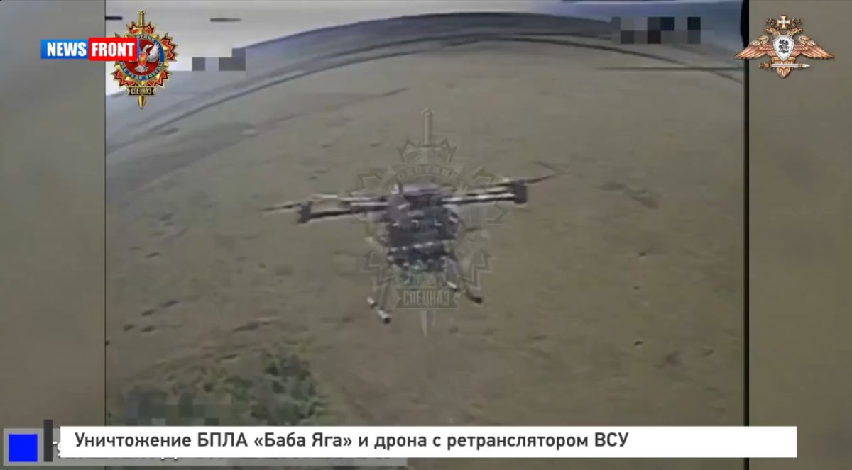 Уничтожение БПЛА «Баба Яга» и дрона с ретранслятором ВСУ