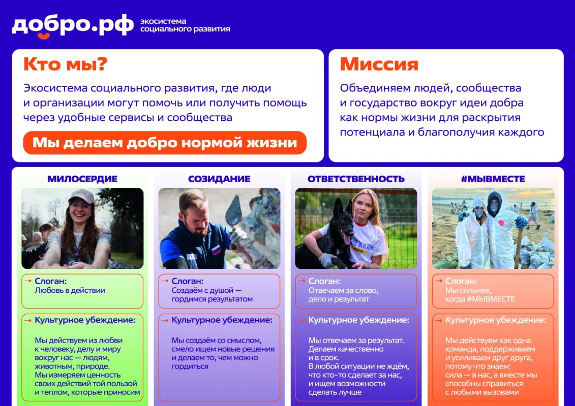 Что такое Добро.рф?. 1 #МЫВМЕСТЕ: Движение взаимопомощи, мобилизующее усилия граждан в критические моменты жизни
