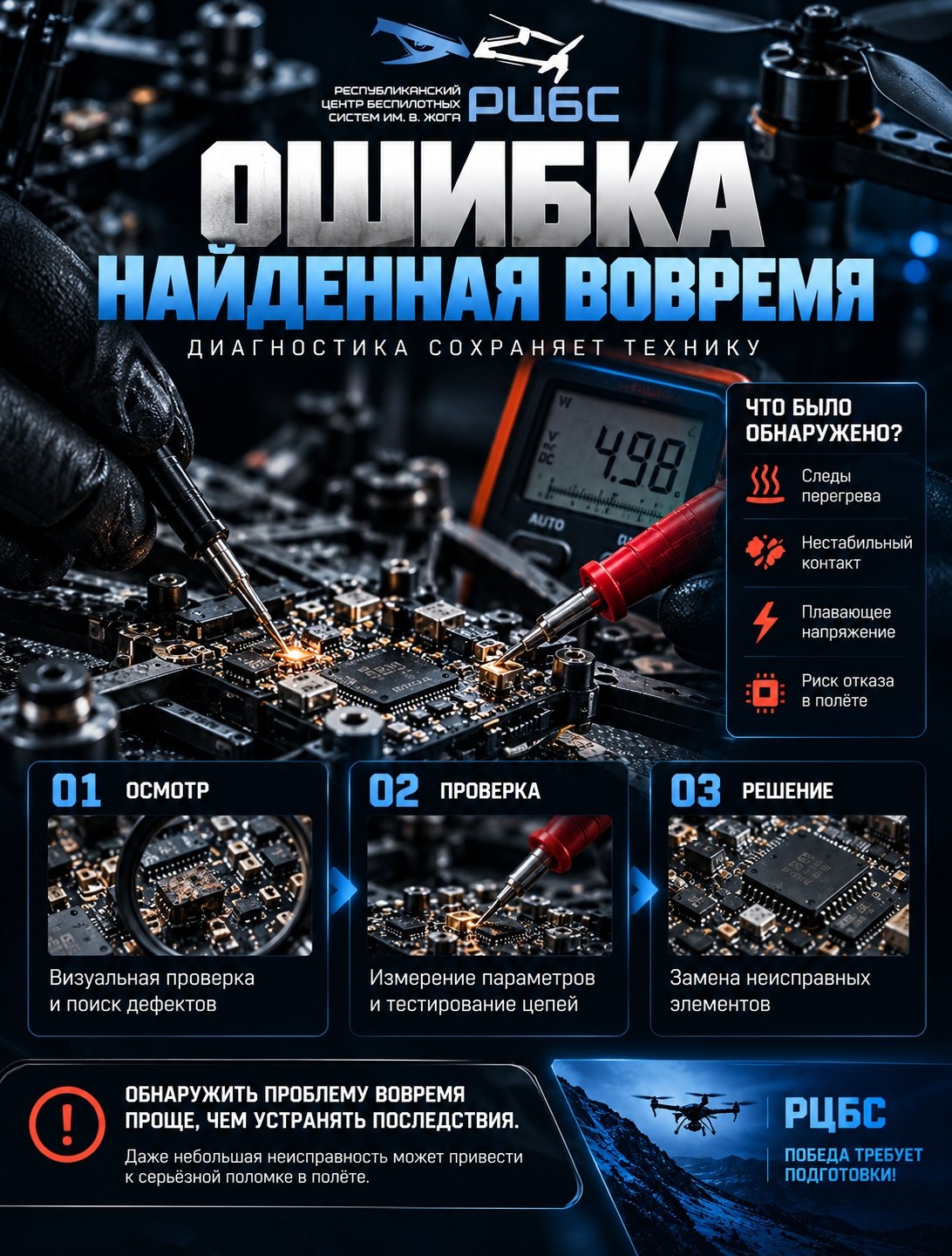 НАЙТИ ДО ОТКАЗА. Не каждая неисправность заметна с первого взгляда